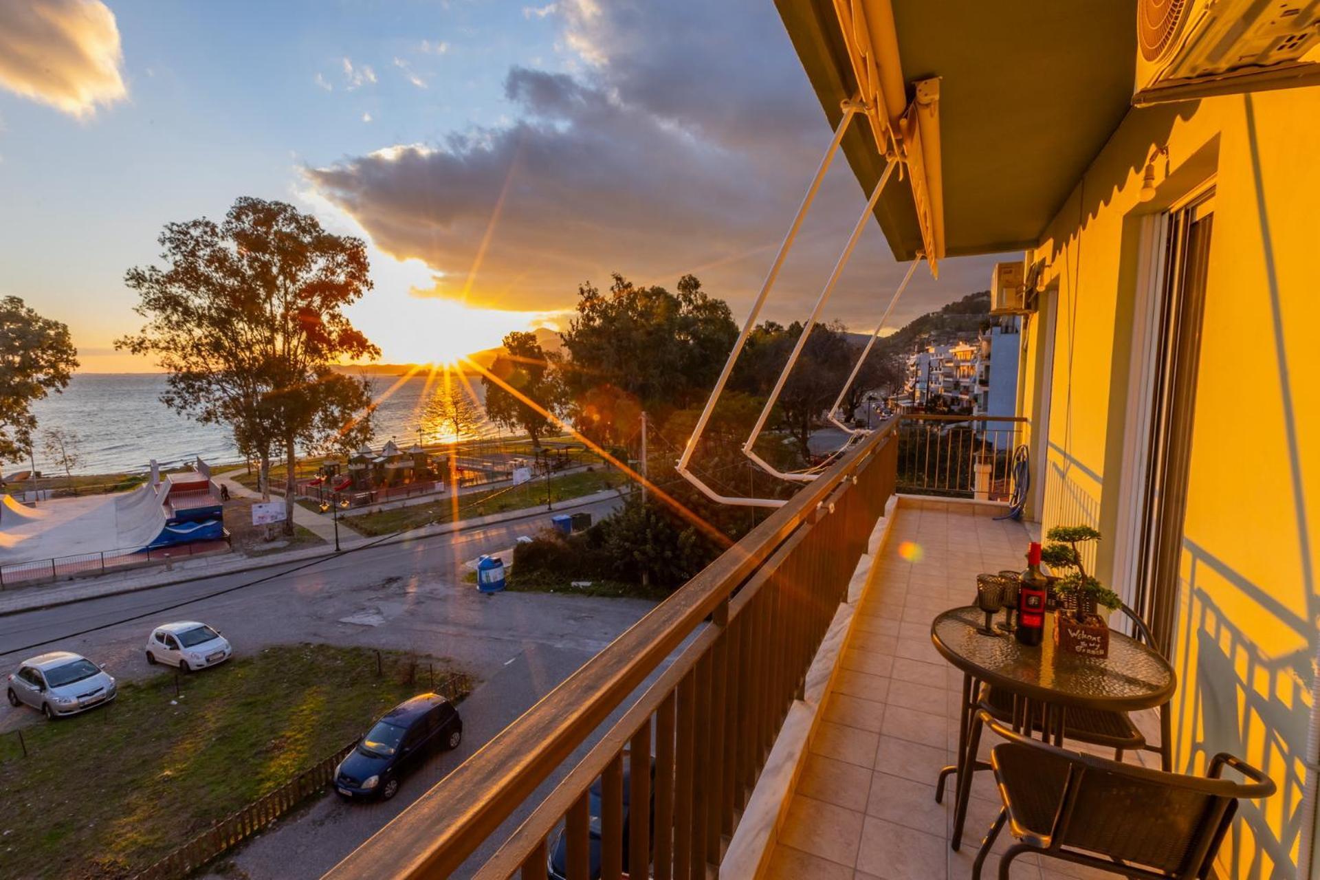 Апартаменты Vicky'S View House Нафпактос Экстерьер фото